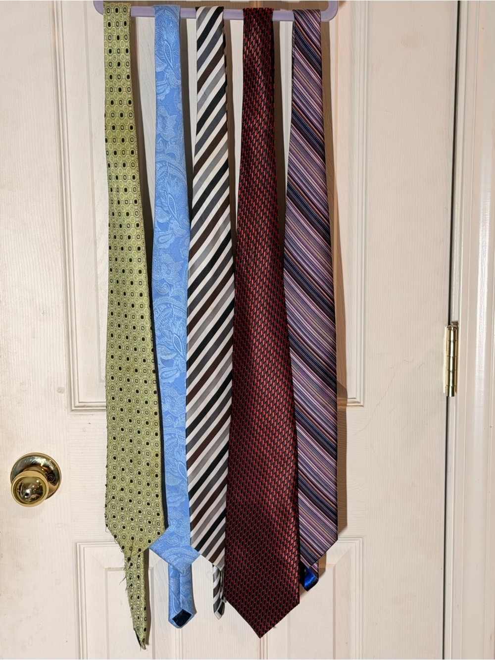 Men's Assorted Patterned Ties - Multi Color Set